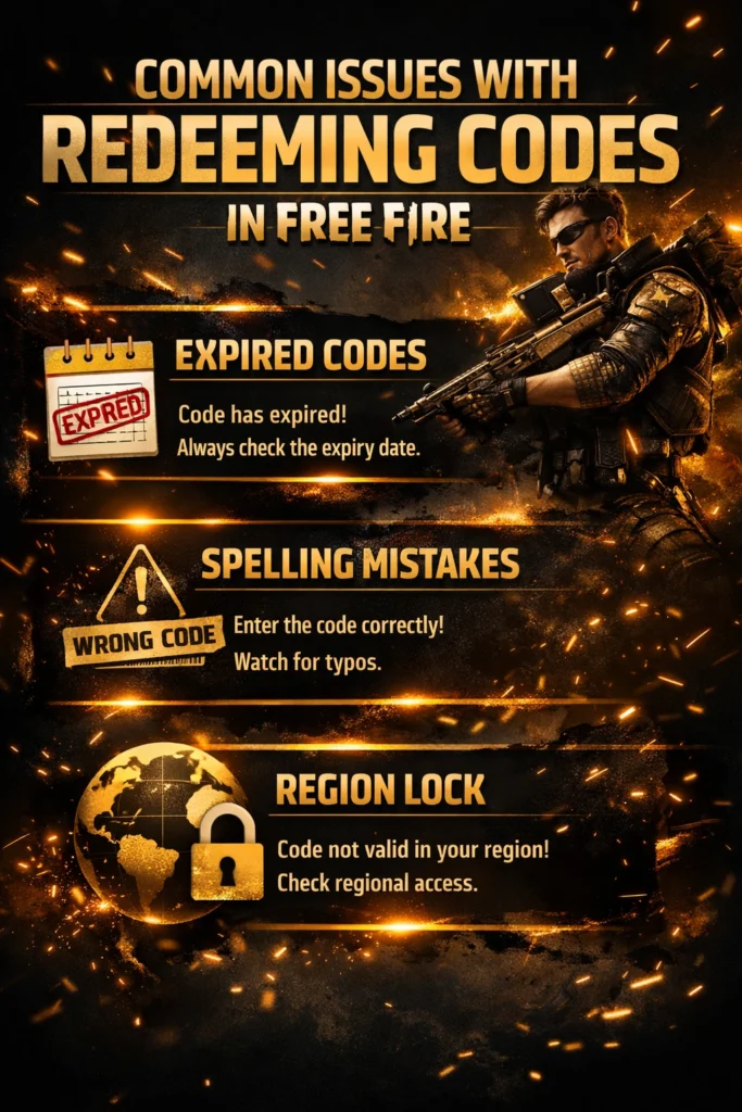 Common Issues with Redeeming Codes