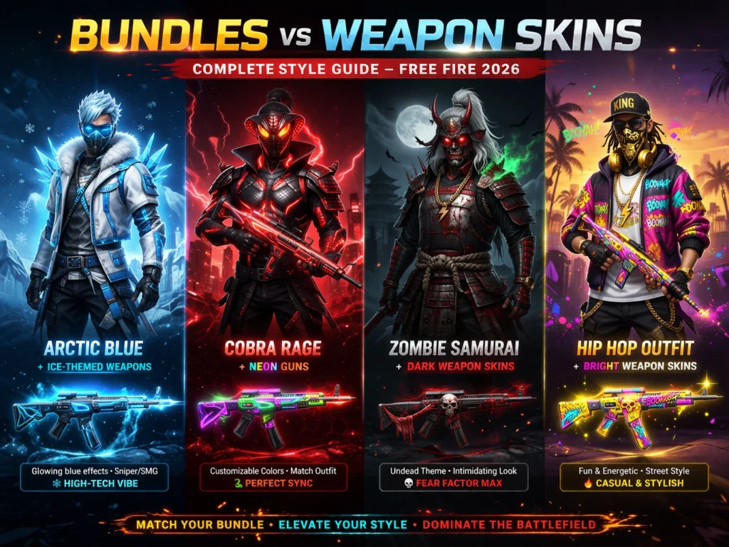 Bundles vs Weapon Skins Complete Style Guide