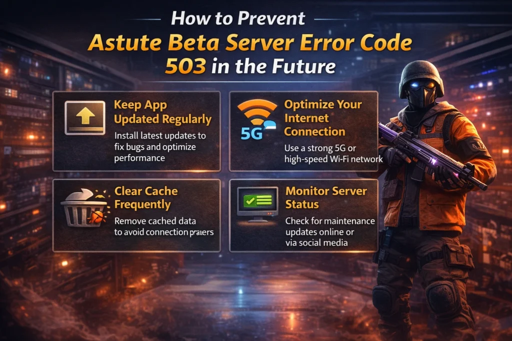 How to Prevent Astute Beta Server Error Code 503 in the Future