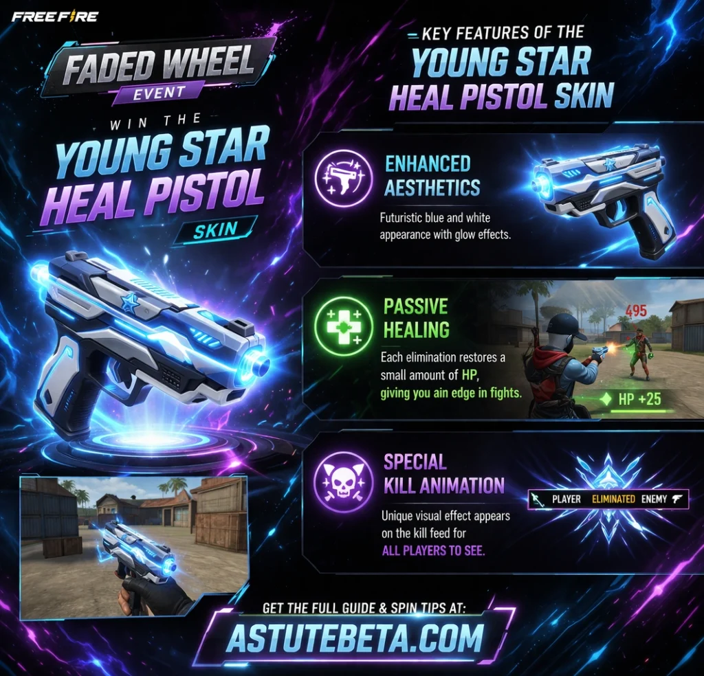 Key Features of the Young Star Heal Pistol Skin