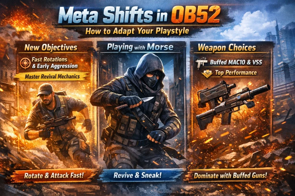 Meta Shifts in OB52: How to Adapt Your Playstyle