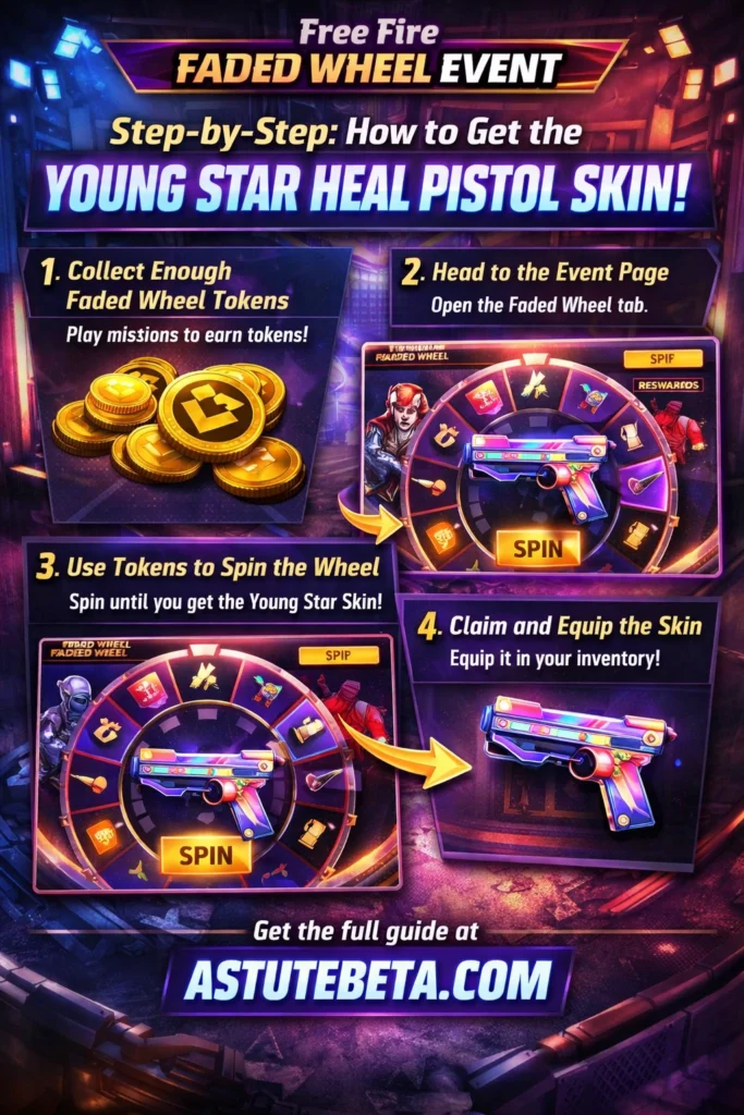 Step‑by‑Step: How to Get the Young Star Heal Pistol Skin