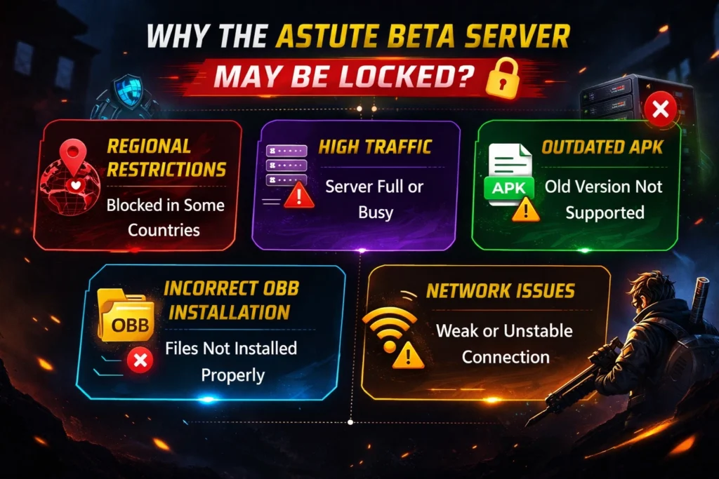 Why the Astute Beta Server May Be Locked