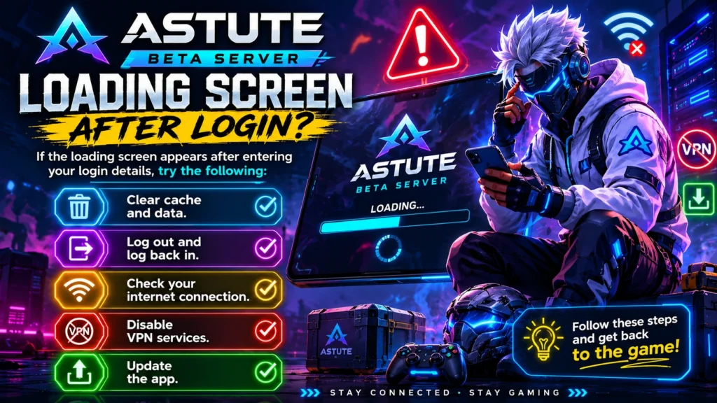 Astute Beta Server Loading Screen After Login